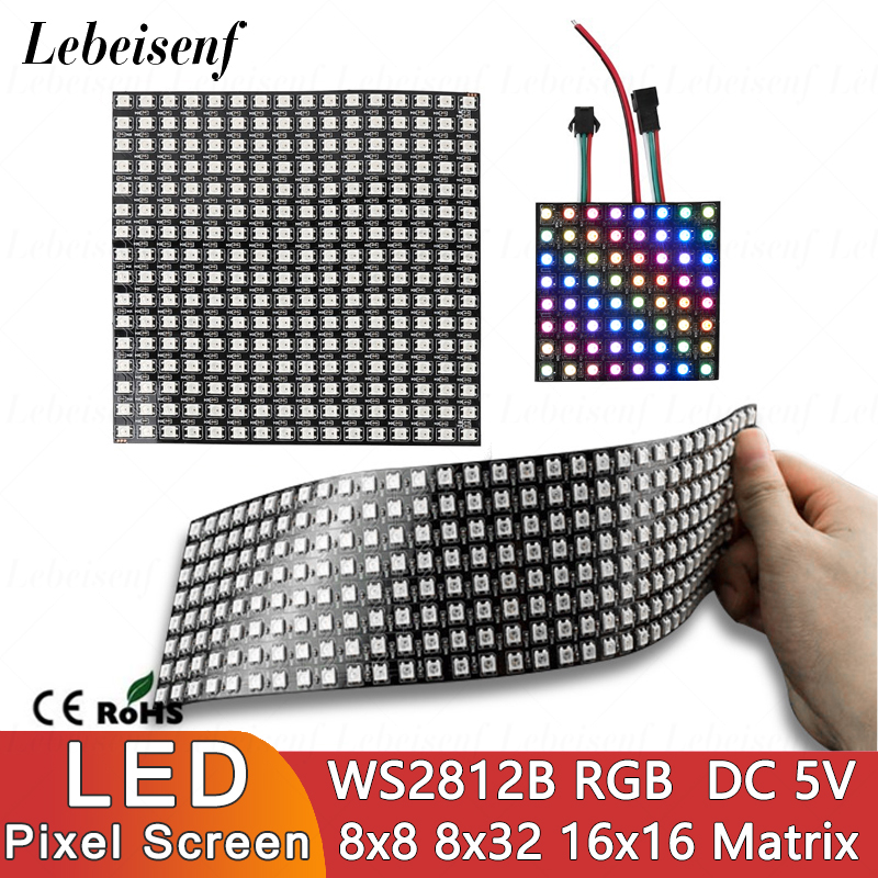 Pixel Art Led Panel - LED Digitaal Pixelscherm WS2812B SMD 5050