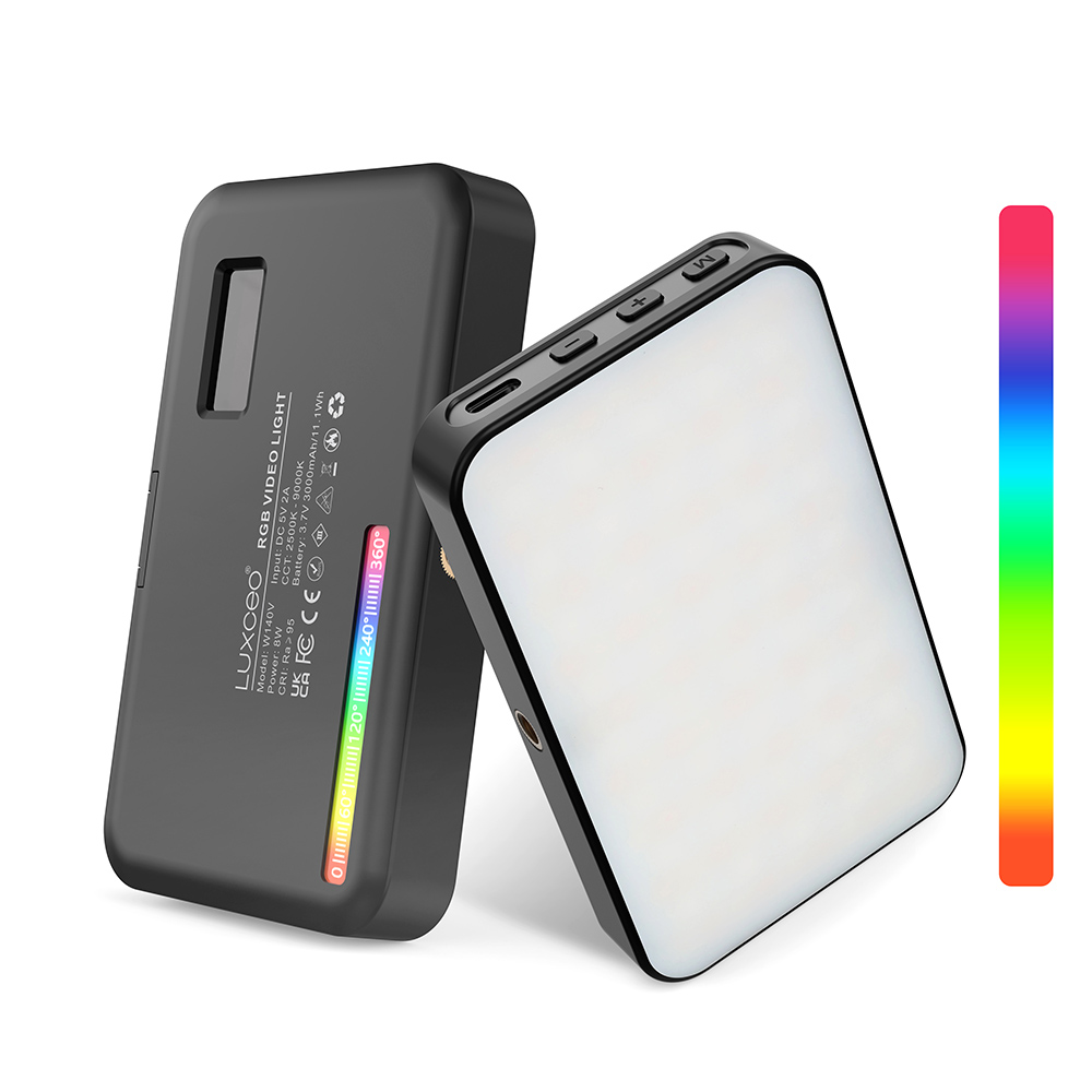 Pixel Art Led Panel - LUXCEO V10 PRO Videolicht RGB-paneel op