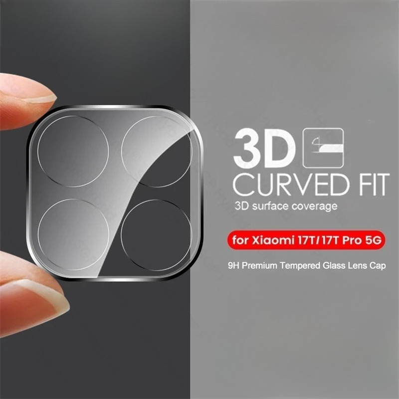 Photography Kit Xiaomi 15T Pro - 3 STKS 3D Clear Crystal Anti-kras