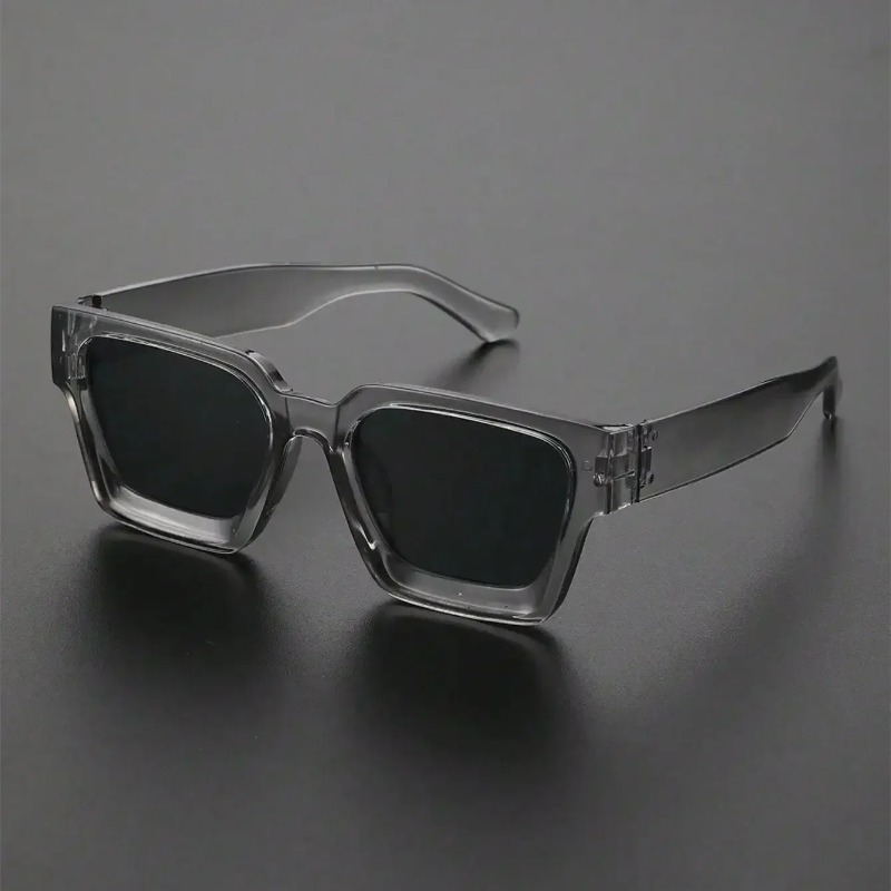 Photography Framing - Unisex plastic zonnebril met vierkant montuur