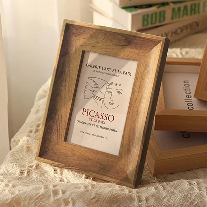 Photography Framing - Houten Fotolijst 5/6/7/8/10 Inch A4-formaat Hout