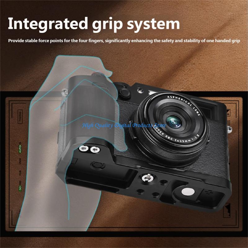 Fujifilm Camera X100Vi - U2JE Snel schakelende L-beugel Camerahandgreep voor