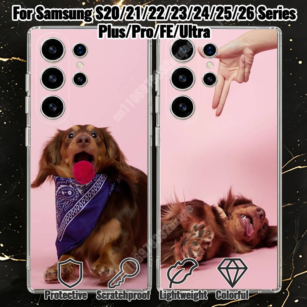 Photography Quotes - Teckel Hond Fotografie Telefoonhoesje voor Samsung