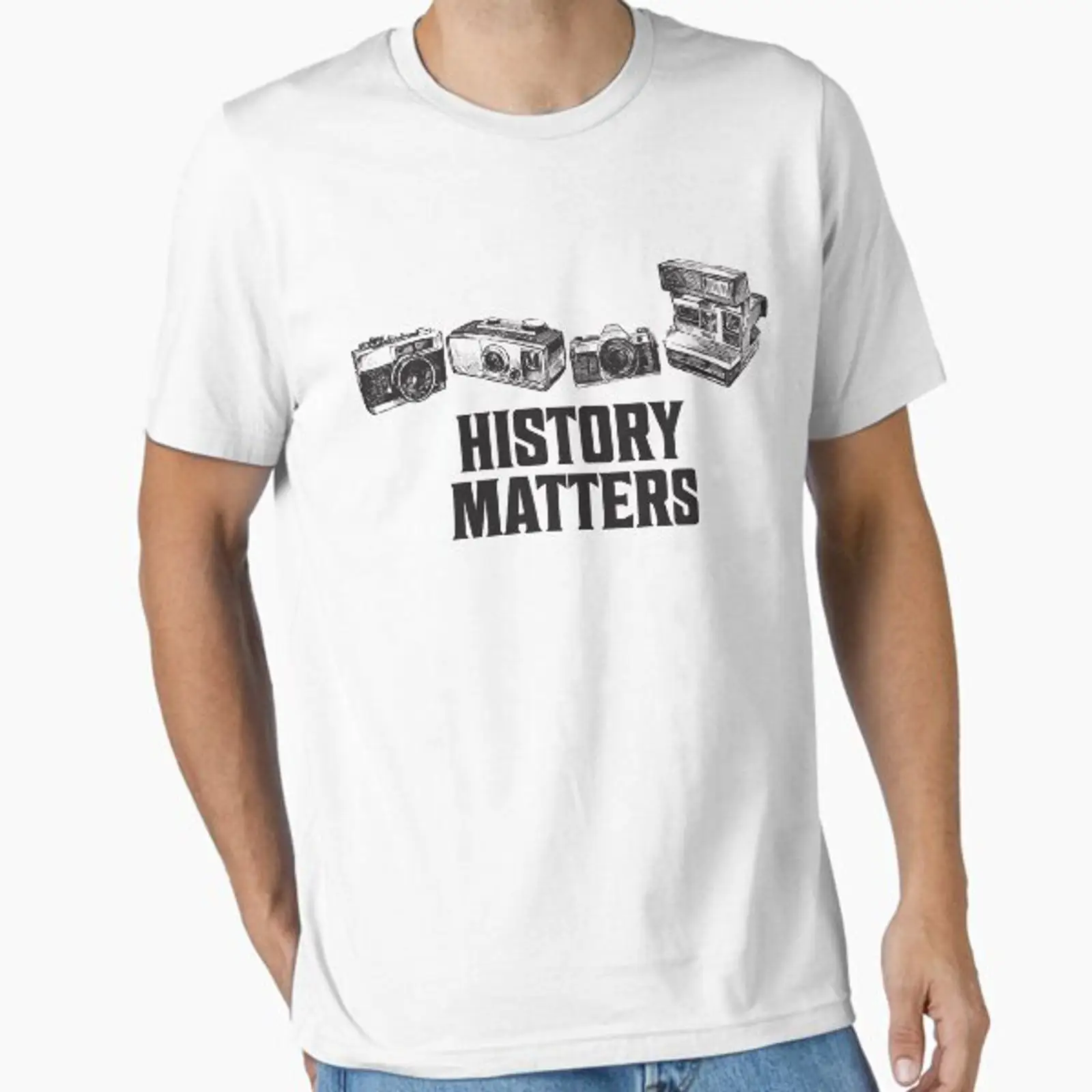Photography Quotes - Fotografie Geschiedenis Citaten T-shirt Essentiële vintage