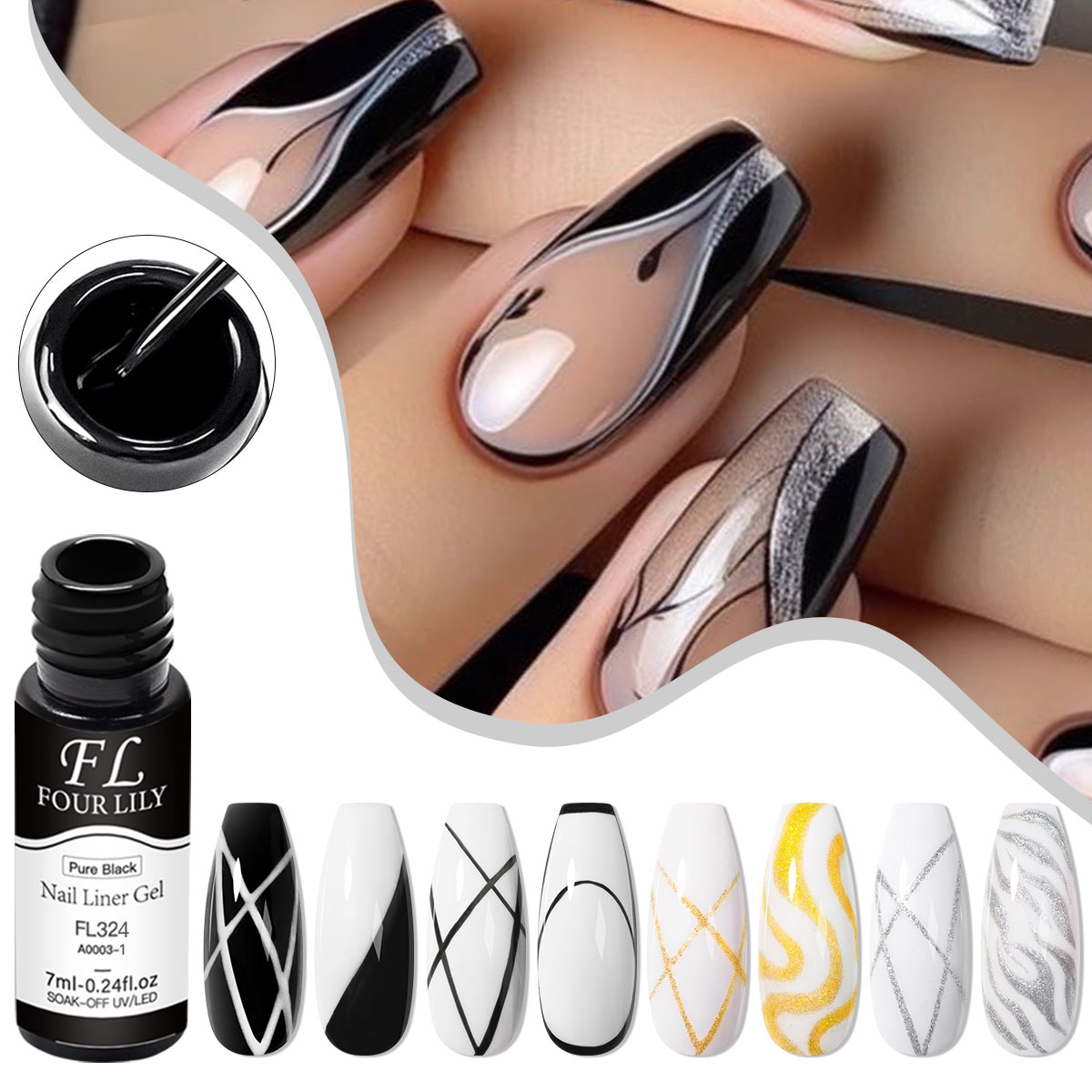 7ml 2-in-1 Gel Nagellak Verf G - Photography Fine Art recensie en prijs