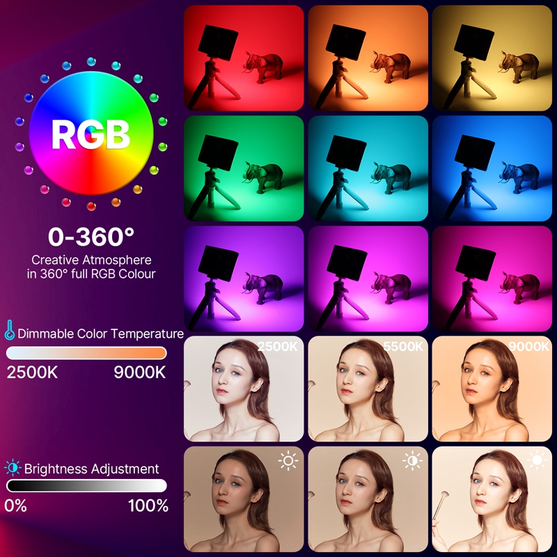 Ulanzi Lt002 7 Inch Pocket Led - Pixel Art Led Panel recensie en prijs