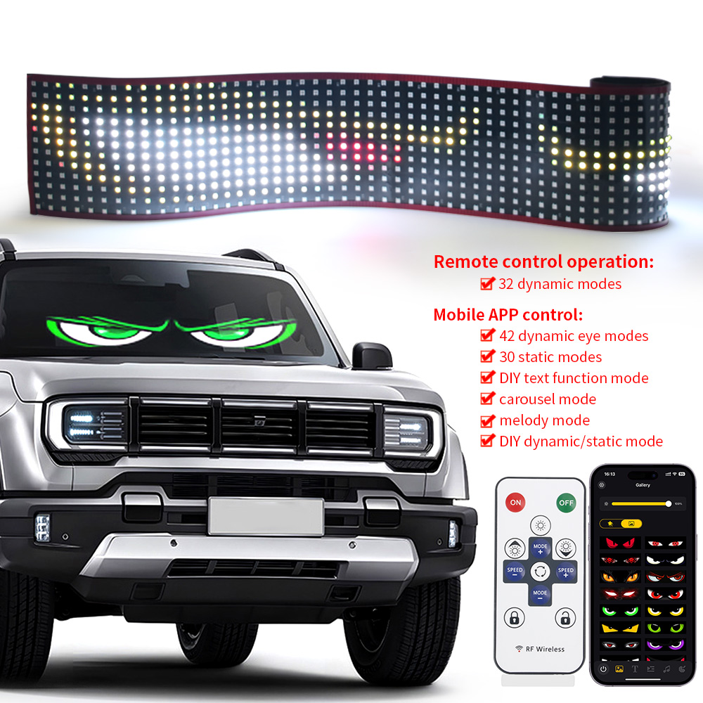 LED Devil Eyes sfeerverlichtin - Pixel Art Led Panel recensie en prijs