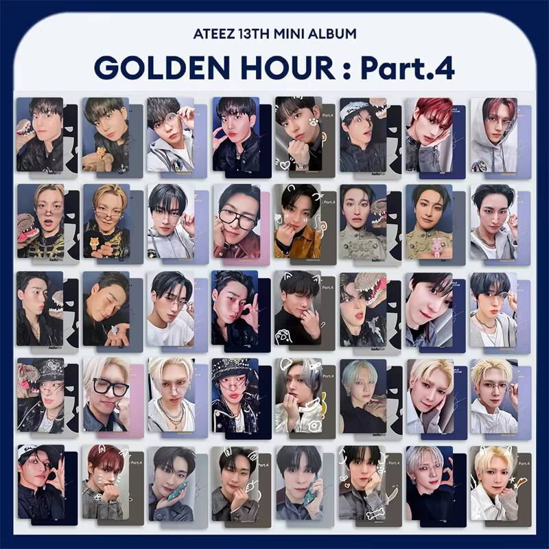 Kpop ATEEZ 5 stks/set GOLDEN H - Photography News recensie en prijs