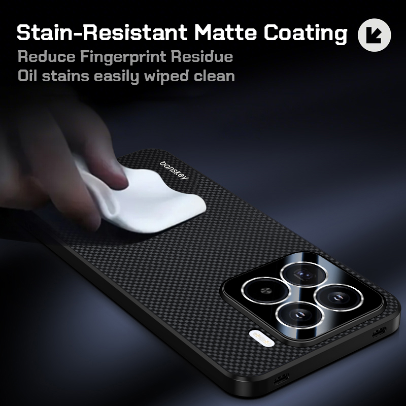 Business Matte Weave Case voor - Photography Kit Xiaomi 15T Pro recensie en prijs