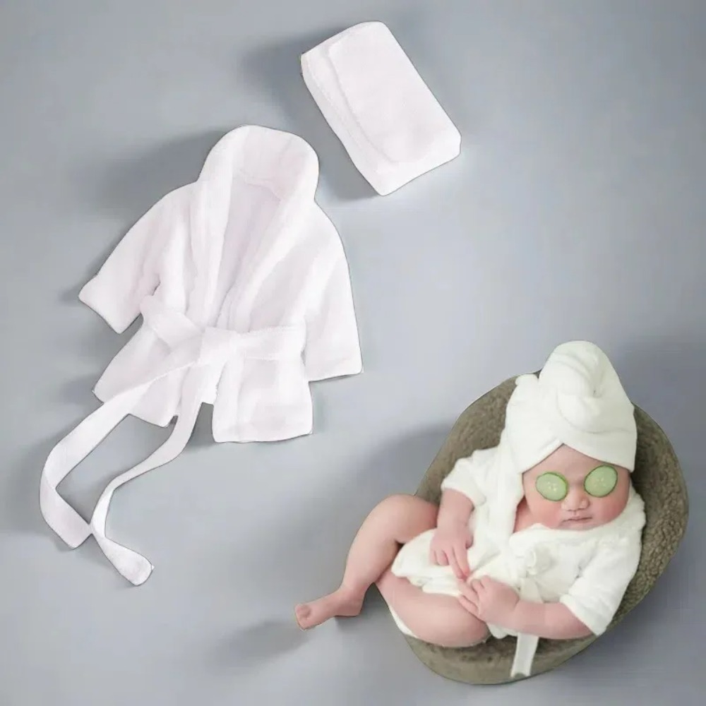 Zachte babyfotografie badjasse - Photography Of The Day recensie en prijs