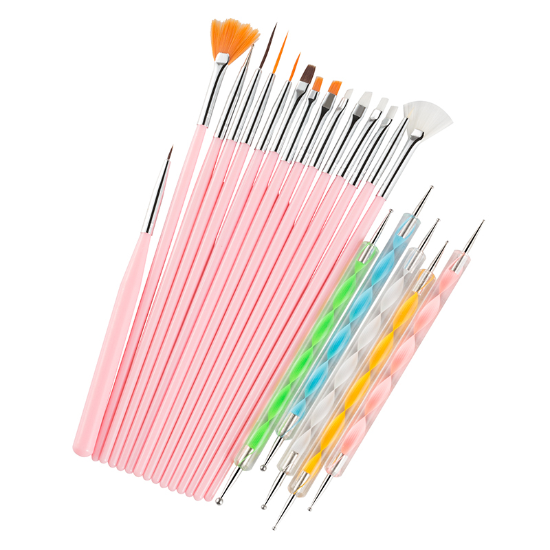 23 STKS Nail Art Penselen Kit  - Photography Fine Art recensie en prijs