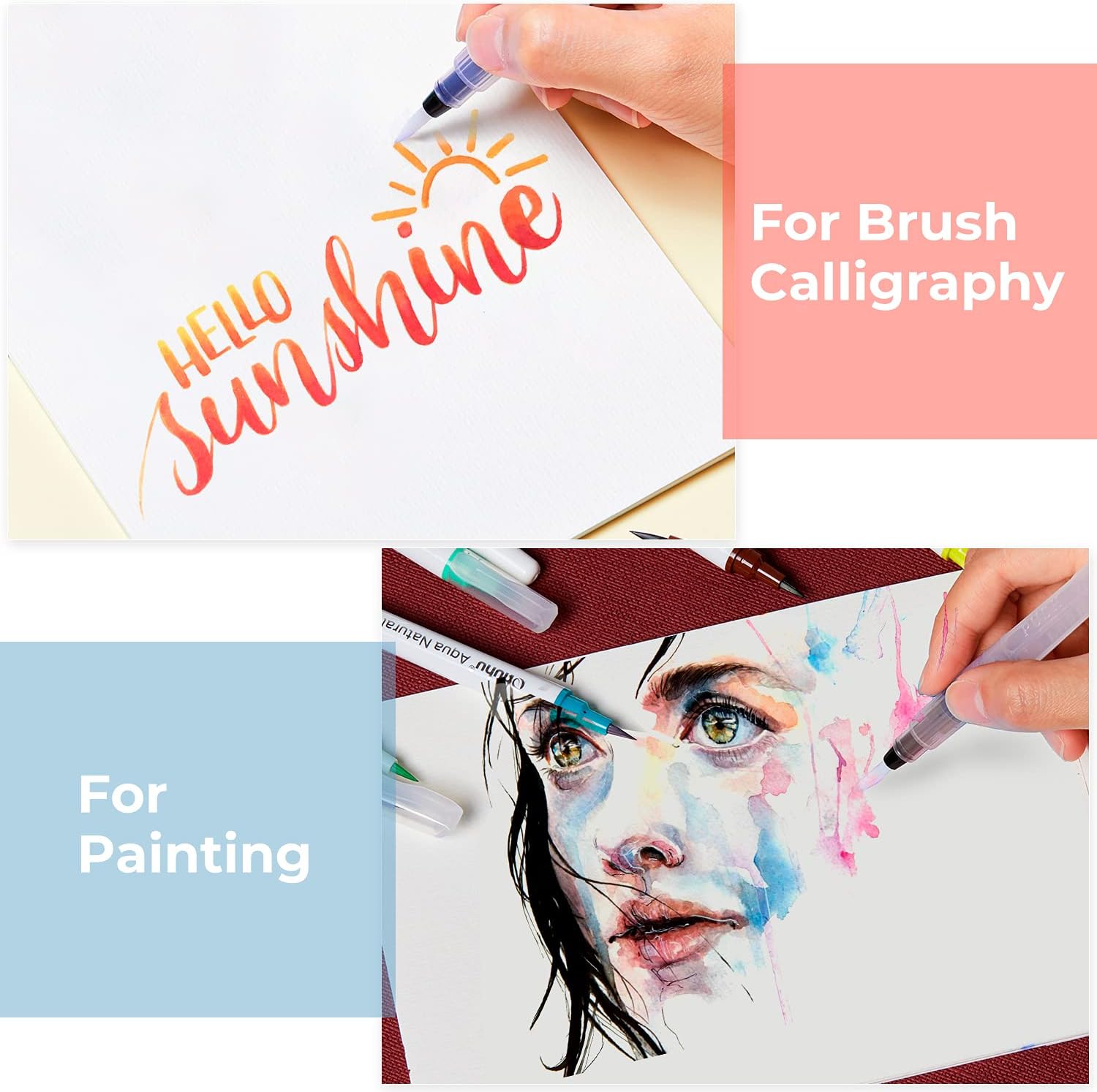 6/12/18pcs Water Kleur Borstel - Photography Fine Art recensie en prijs
