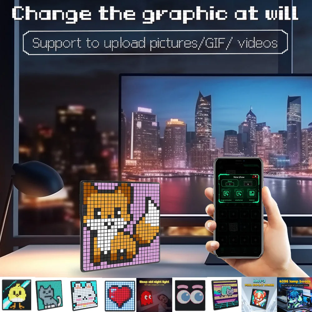 NIEUWE 64x64 LED Pixel Display - Pixel Art Led Panel recensie en prijs