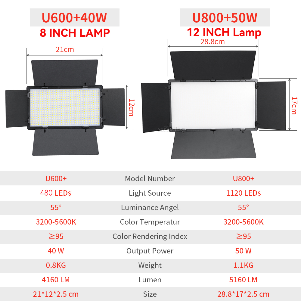 U800 U600 Led Foto Studio Vide - Pixel Art Led Panel recensie en prijs